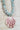 Blue Rock Candy Shell Necklace