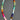 The Adrian small beaded rainbow necklace