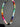 The Adrian small beaded rainbow necklace
