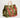 The Madi - Large striped camo tote