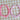 The Molly Pink Bubble Bead Necklaces
