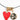 “Eye Love You” Red Heart Wire Choker