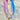 Hand dyed bandanna scarf necklace