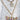 Vintage rhinestone double chain butterfly necklace