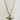 Large Gold Starfish Santorini Rope Necklace
