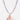 Lavender Beaded Shell Necklace