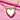 A gold heart-shaped pendant necklace with a white iridescent mother-of-pearl center and a border of small clear stones