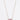 Neon Pink Crystal Evil Eye Necklace