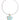 Pavé Crystal Trimmed Turquoise Statement Flower Necklace