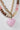 Neopolitan and Pink Enamel Heart Beaded Necklace Set