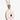 Pink Enamel Evil Eye Necklace