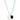 Japanese Silk Cord Peace Heart Necklace