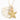Shell and Beaded Gold Starfish Necklace